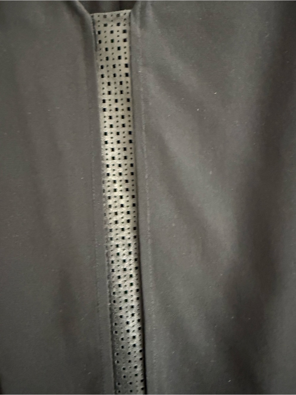 Vince Black Sleeveless V-Neck Tank with Studded Center Trim - Picture 2 of 3